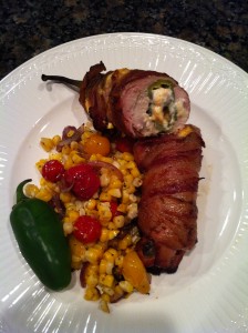 Bacon Wrapped Stuffed Chicken Sliced